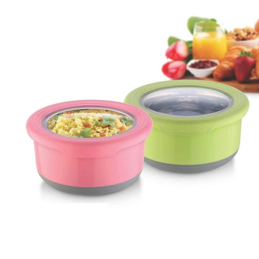 Set Of 3 Bento Bowl, Stainless Steel Round Food Container, Portable Leakproof Lunch Box, Food Silicone Bento Lunch Box For Kids, Instant Noodle Bowl Food Container, Collapsible Food Container with Lid, Stainless Steel Non-Slip Crisper Set Of 3 Bento Bowl, Stainless Steel Round Food Container, Portable Leakproof Lunch Box, Food Silicone Bento Lunch Box For Kids, Instant Noodle Bowl Food Container, Collapsible Food Container with Lid, Stainless Steel Non-Slip Crisper